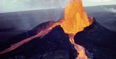 Caracteristicas del volcan hawaiano